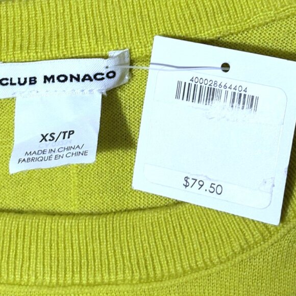 CLUB MONACO Short-Sleeved Sweater Pippa Sweater New with Tags - Picture 7 of 7